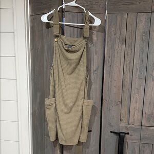SHEIN Tan Mini Dress